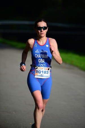 Bea competing in the 2017 World Championships in Rotterdam